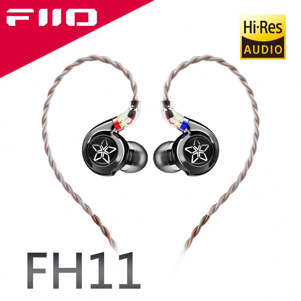 FIIO FH11一圈一鐵雙單元CIEM可換線耳機