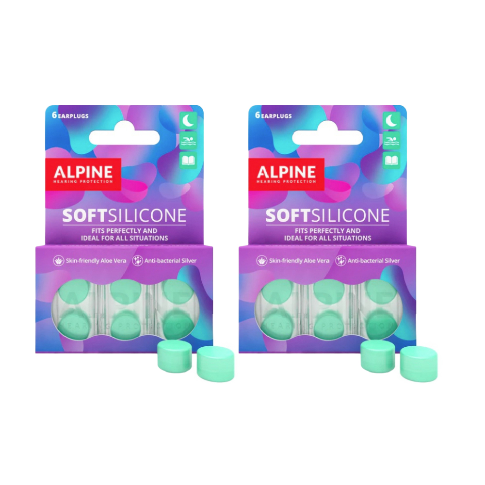 Alpine SoftSilicone (6 plugs) 荷蘭進口 耳塞 兩入組 (全新公司貨)