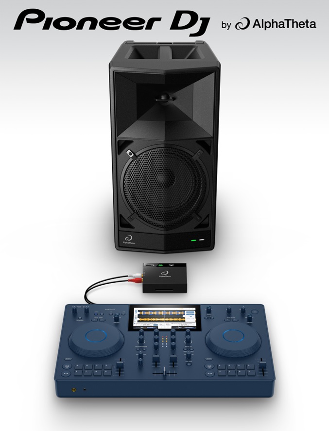 Pioneer DJ 【AlphaTheta】 WAVE-EIGHT DJ揚聲器+OMNIS-DUO All-in-one DJ系統