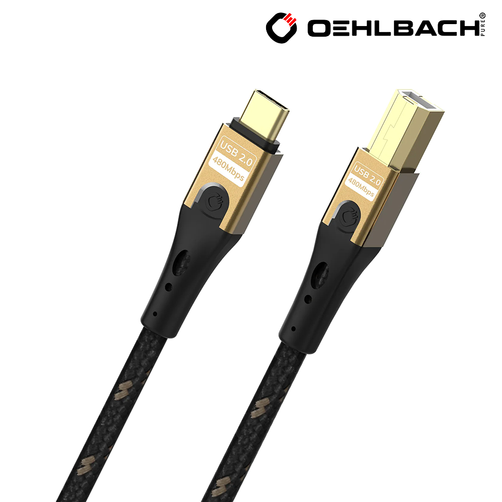 Oehlbach 歐霸 Type C To B USB 數位訊號線 1M