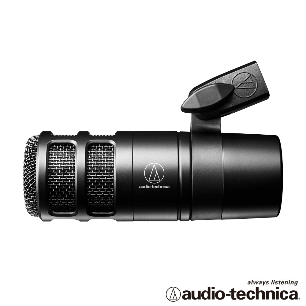 audio-technica 鐵三角 Podcast用超心形指向性麥克風 AT2040