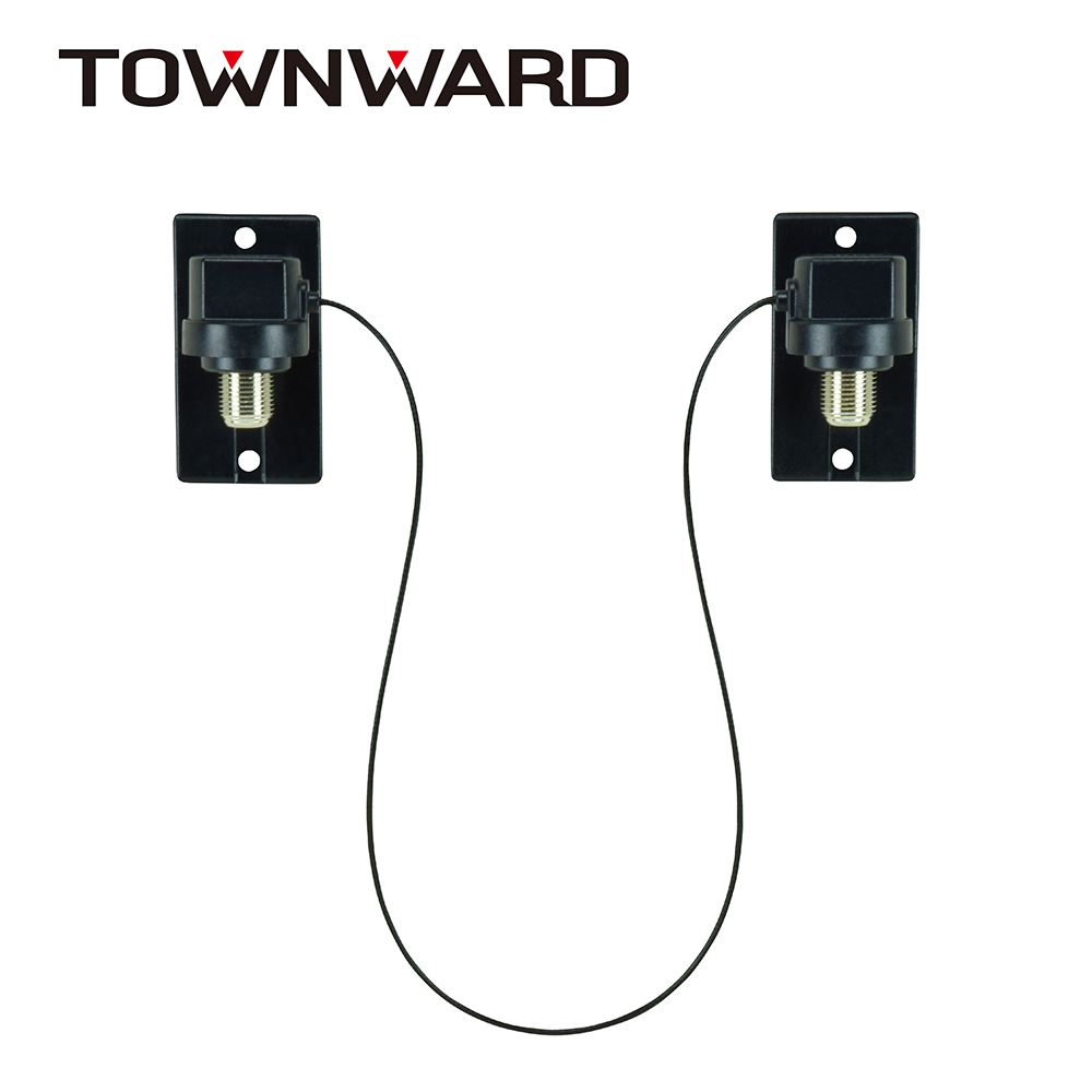【TOWNWARD 大城科技】F-3000 狹縫連接線-極細同軸電纜線(過窗線)