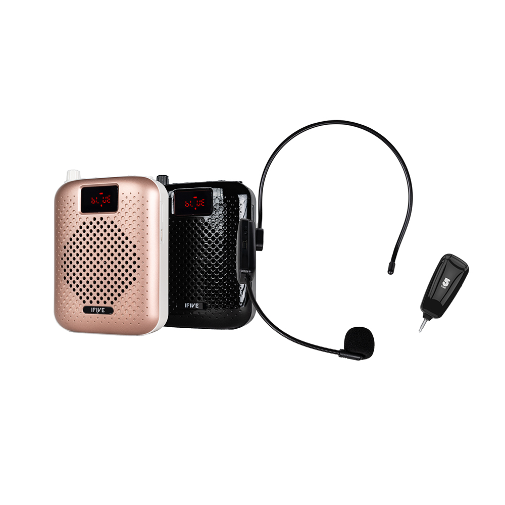 ifive 五元素 超值組合高音質教學擴音器 if-SP500 + 2.4G無線教學麥克風 if-GM300(贈送擴音機收納袋)