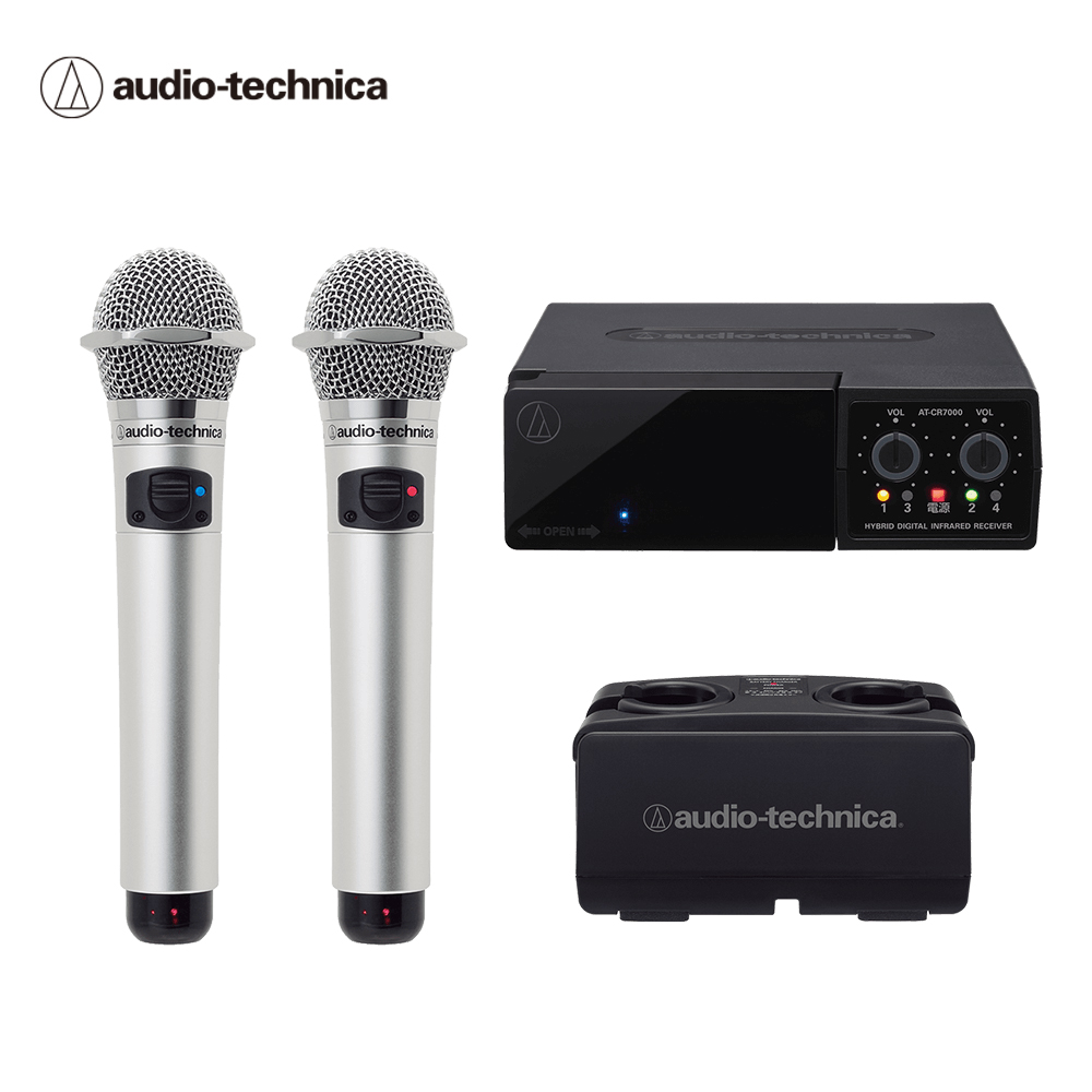 audio-technica 鐵三角 AT-CLM7000SX 2MHz紅外線手握麥克風組