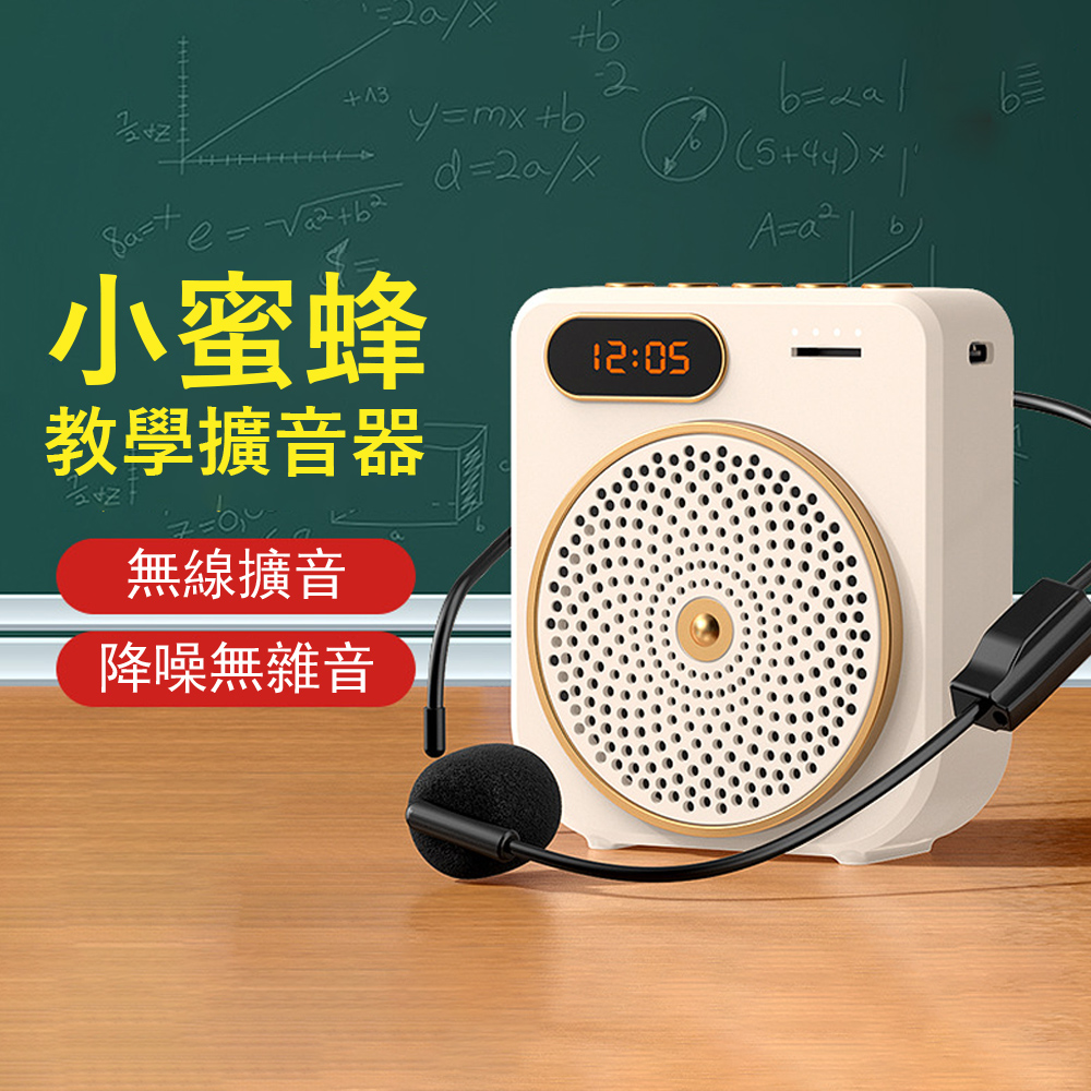 Kyhome S16小蜜蜂教學麥克風 教師講課擴音機 商場叫賣導遊擴音喇叭 擴音器 揚聲器 開學季 交換禮物