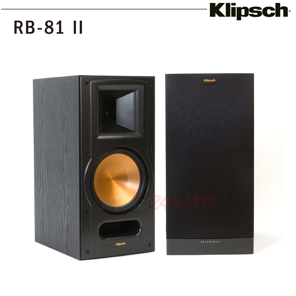 美國   RB-81 II 家庭劇院 書架喇叭(黑色) 釪環公司貨