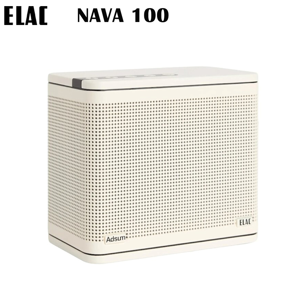 ELAC NAVA 100 可攜式藍牙喇叭 (奶油白) 全新公司貨