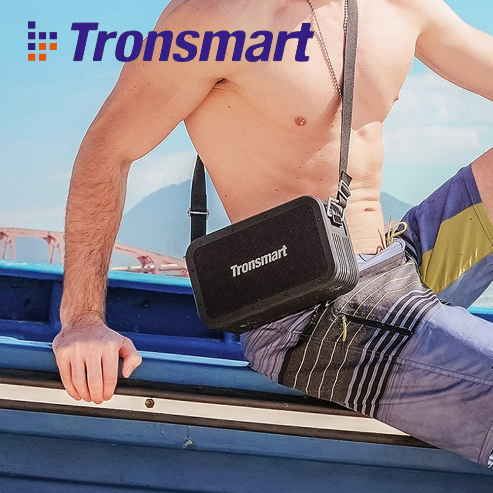 Tronsmart Force Max 80W 肩背戶外藍芽喇叭  強力低音炮音響