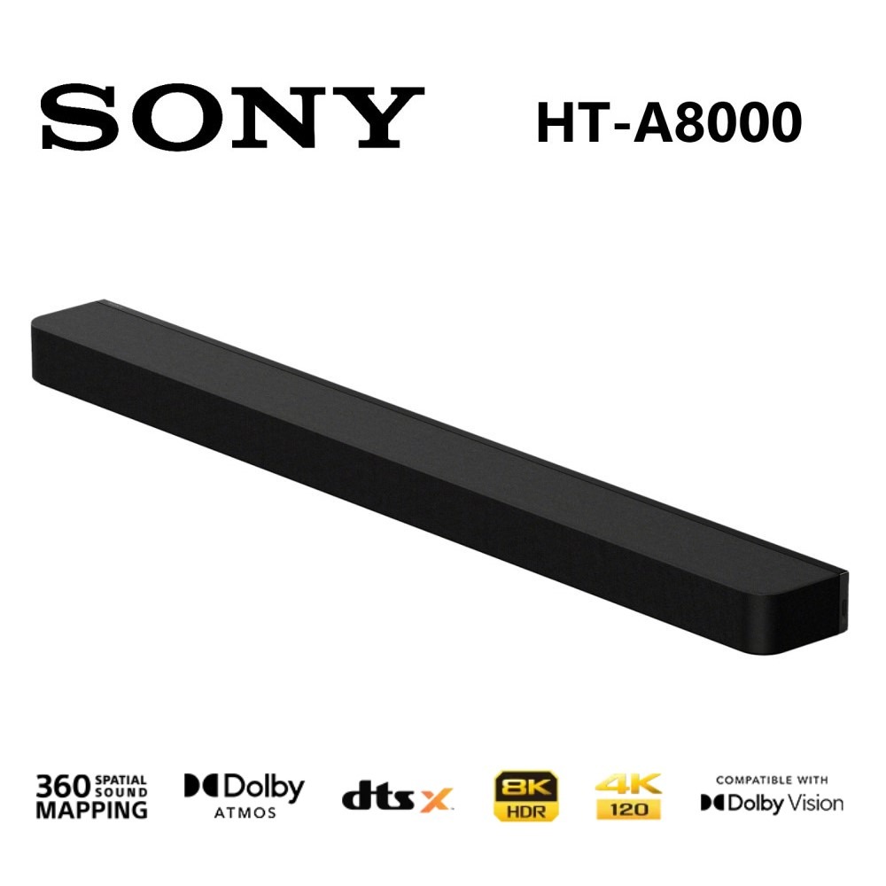 SONY 索尼BRAVIA Theatre Bar 8 (HT-A8000) 旗艦環繞家庭劇院- PChome