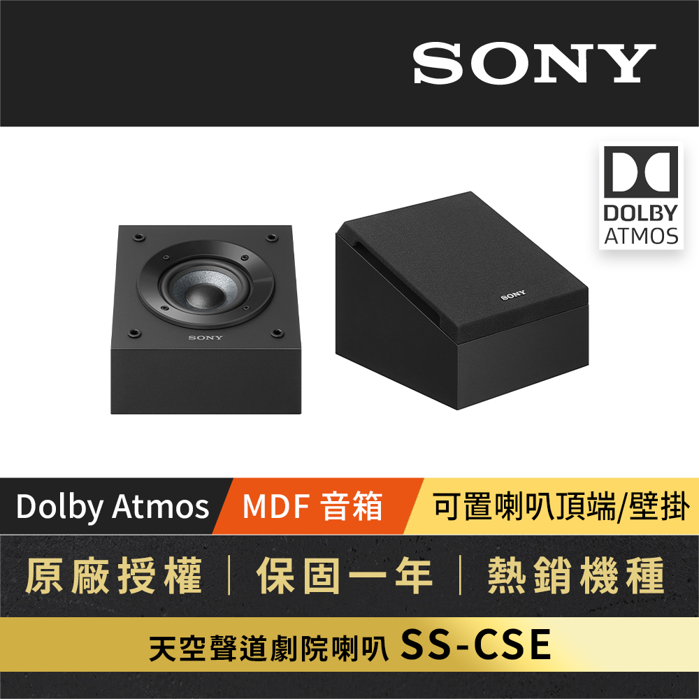SONY 索尼 立體聲喇叭 SS-CSE