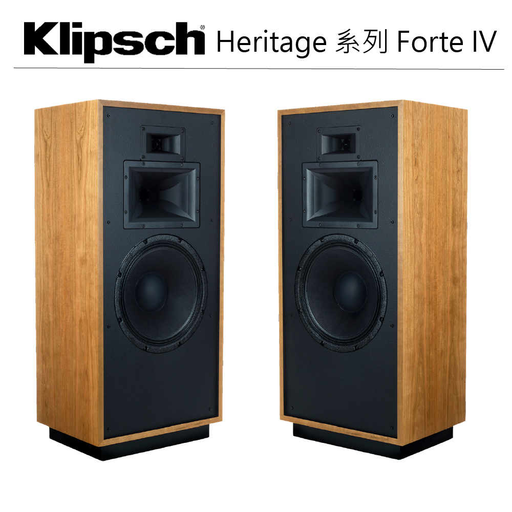 Klipsch 古力奇 FORTE IV 經典號角揚聲器