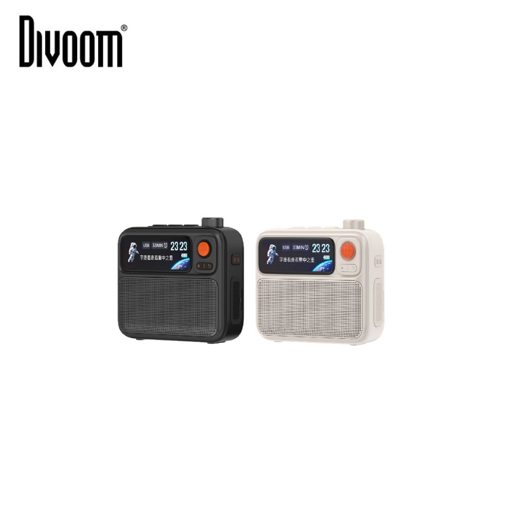 DIVOOM 【Divoom】FlowToo 小夜眠 復古白噪音藍牙喇叭 睡眠喇叭 助眠音響 枕邊睡眠音箱