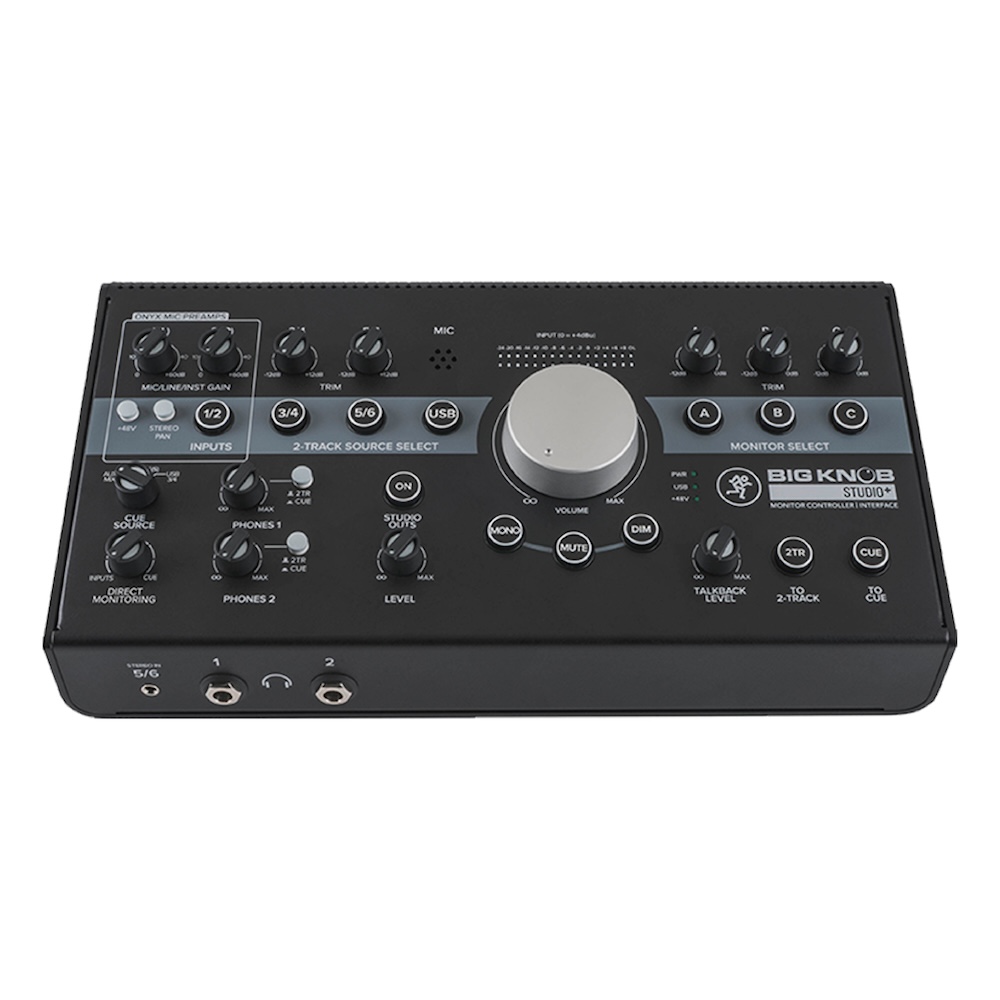 Mackie Big Knob Studio+ 4x3 監聽控制器 錄音介面