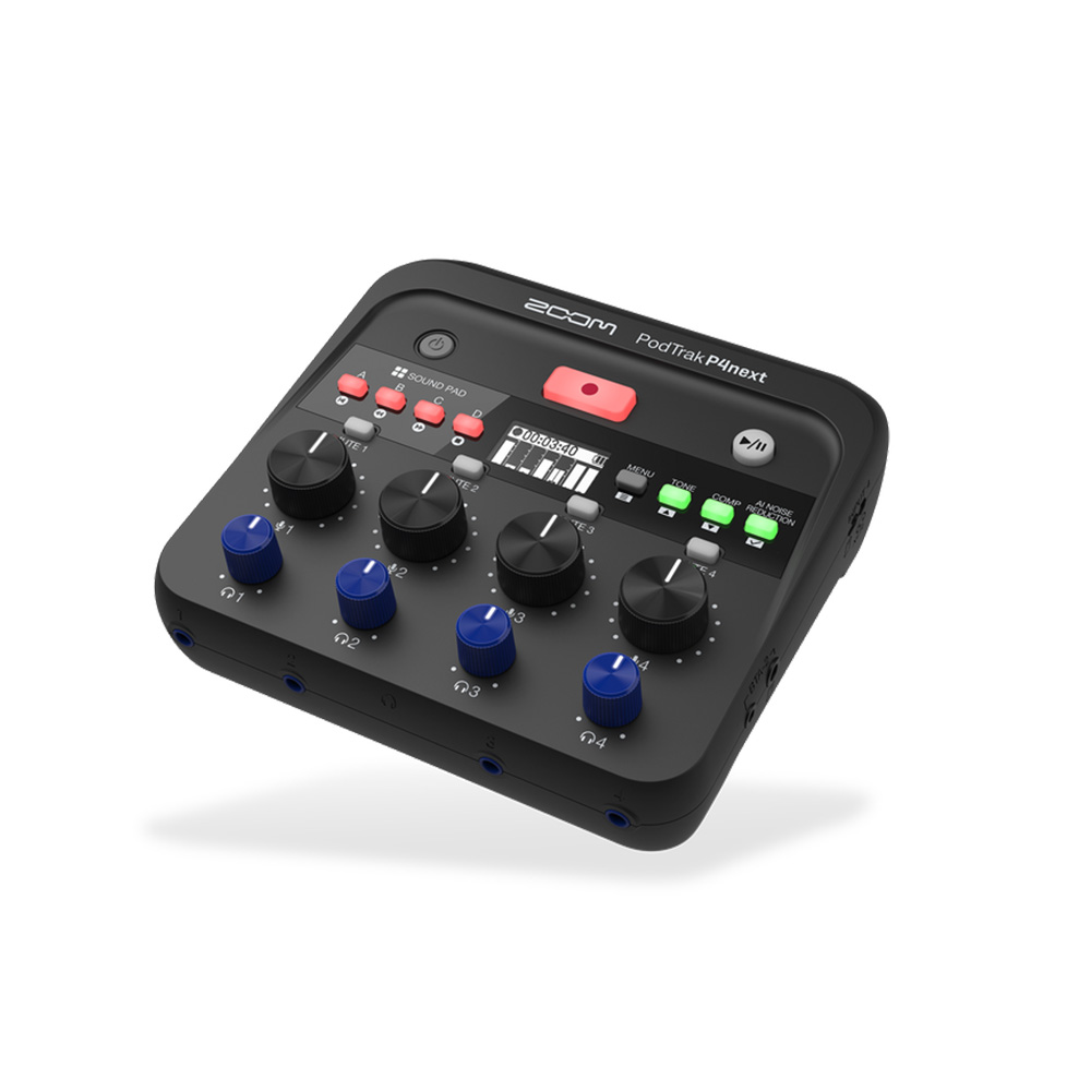 Zoom PodTrak P4next 錄音介面(海國)