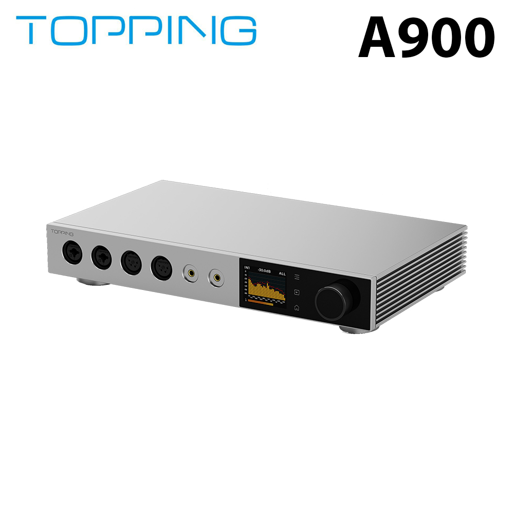 TOPPING 拓品 A900 超旗艦級耳機擴大機 公司貨 銀