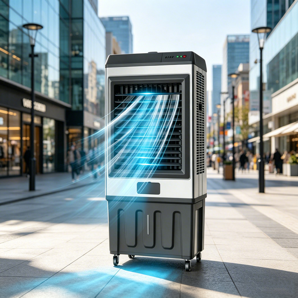 居家家 100L機械款 家用水冷扇 工業冷風機 商用移動水冷扇 家用空調扇 車間冷氣扇 製冷風扇 工業扇 箱扇 立扇