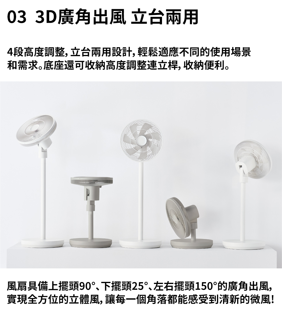 recolte 麗克特Cordless Circulation Fan無線循環電風扇RFN-2 - PChome
