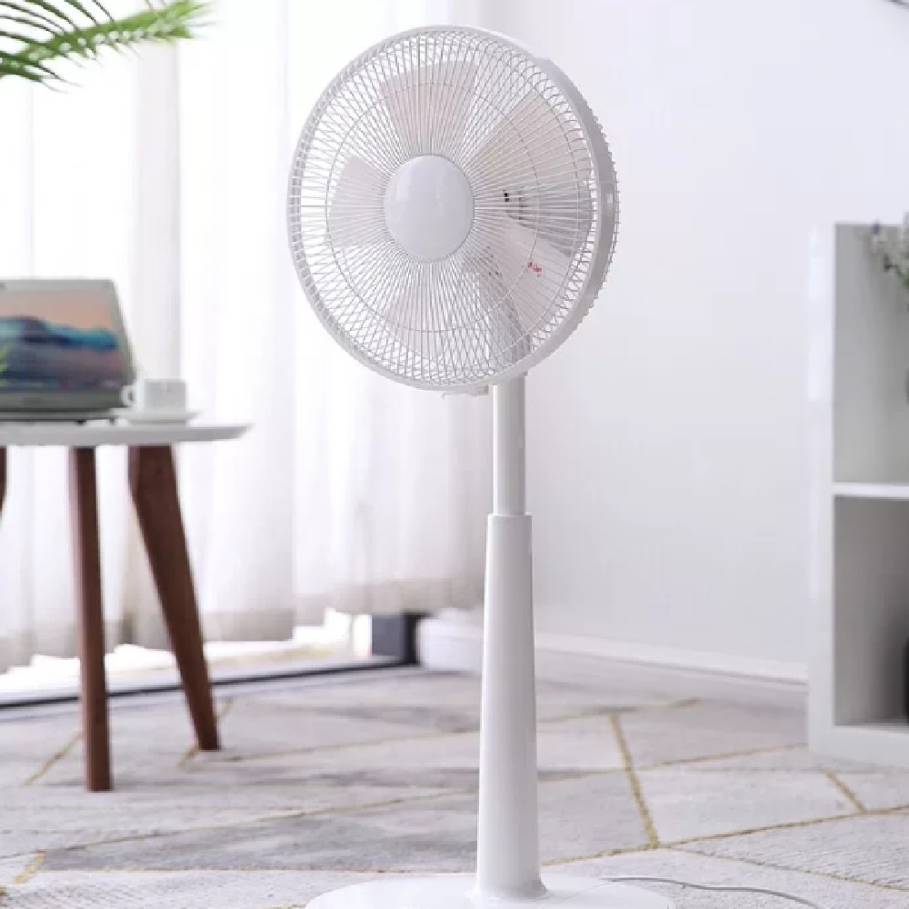 落地扇 辦公室家用搖頭立式靜音遙控 110V 美規電風扇
