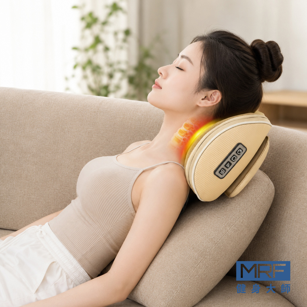 MRF 健身大師 -10D包覆型氣囊按摩枕