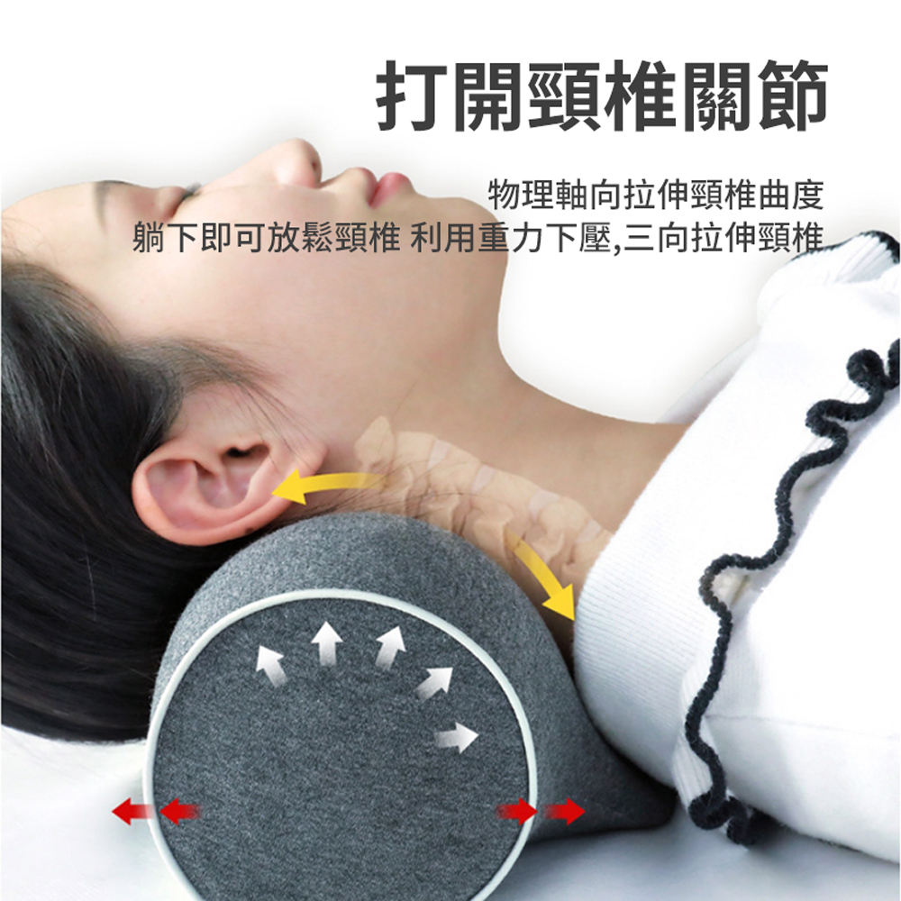 HADER 記憶棉頸椎枕 頸椎正反弓牽引枕 助睡眠護頸枕 天鵝頸矯正睡眠枕 - PChome 24h購物