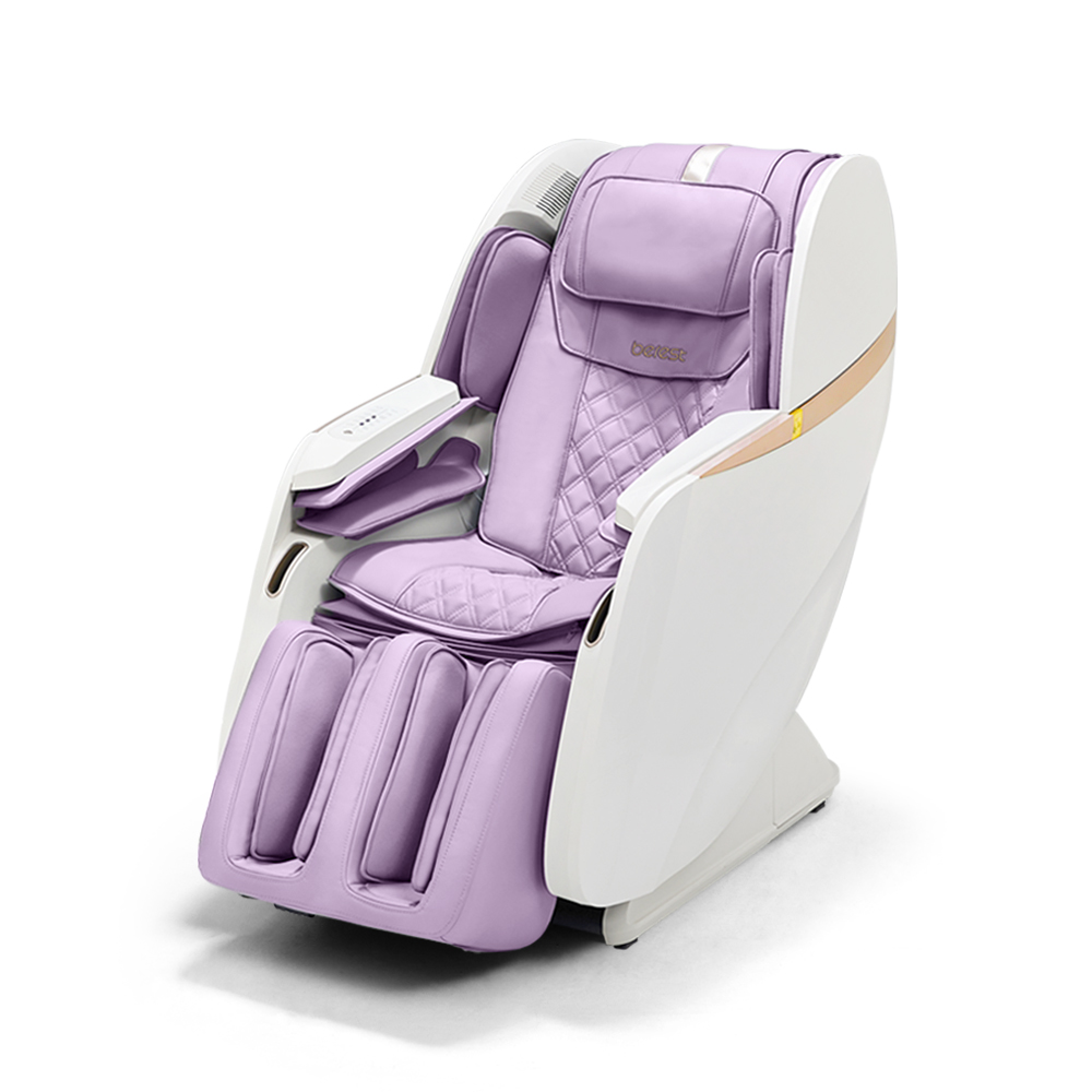 berest 彼翼 MC510忘憂時刻智能音感按摩椅/按摩沙發- 薰衣紫(APP操作/雙導軌/蝶形氣囊/溫感揉捏/滾輪刮痧)