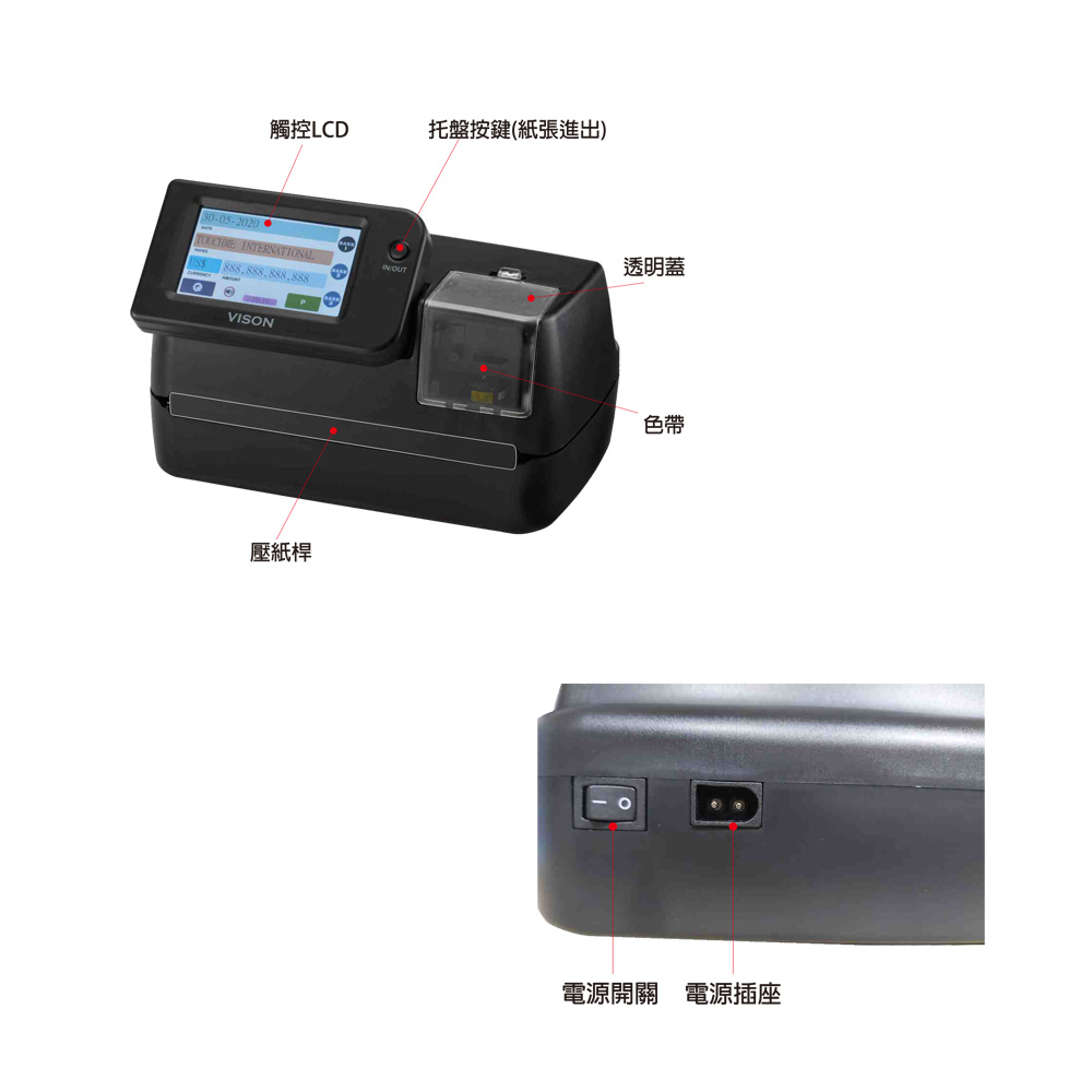 Vison CH-170i 手開二聯/三聯發票支票列印機- PChome 24h購物
