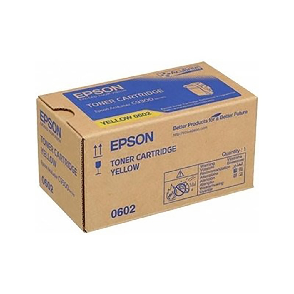 EPSON 愛普生 S050602 / 050602 原廠盒裝 黃色 高容量 碳粉匣 單入
