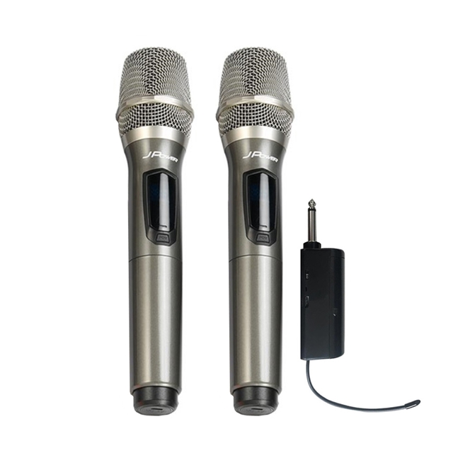 JPOWER 杰強 JP-UHF-888震天雷UHF雙機型充電式無線麥克風