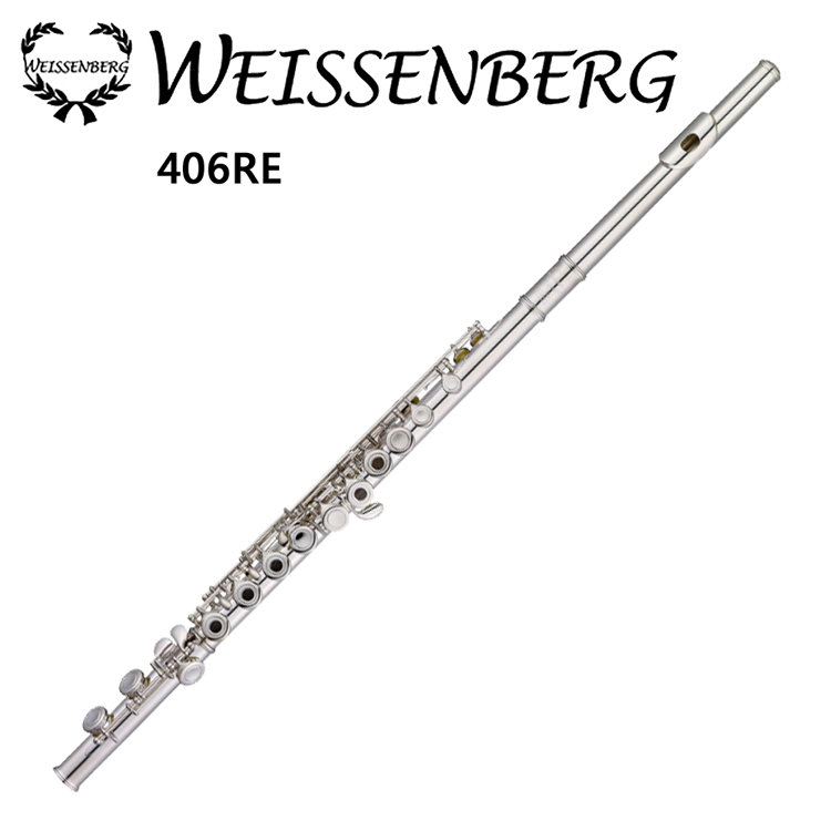 Weissenberg 宇宙系列406RE標準長笛-白銅鍍銀