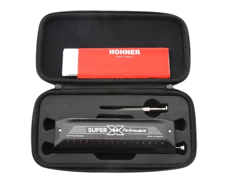 Hohner New Super 64x 16孔半音階口琴2017年版- PChome 24h購物