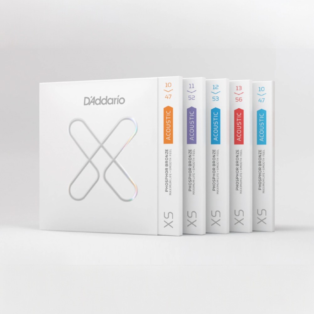 D'Addario  XS PB 11-52 民謠吉他弦 磷青銅 防鏽覆膜弦 吉他弦 結他弦
