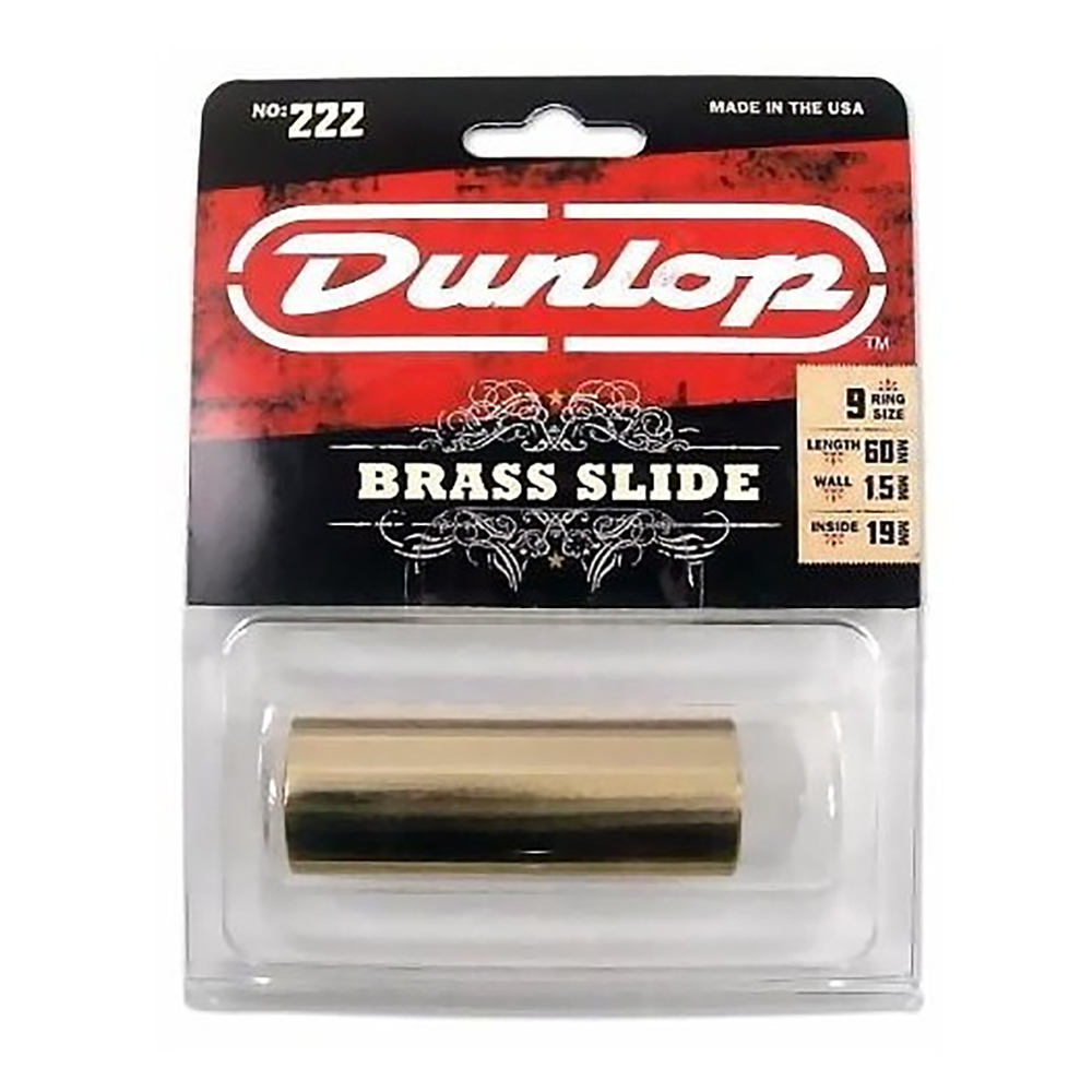 DUNLOP 美國黃銅滑音管 222 / 公司貨