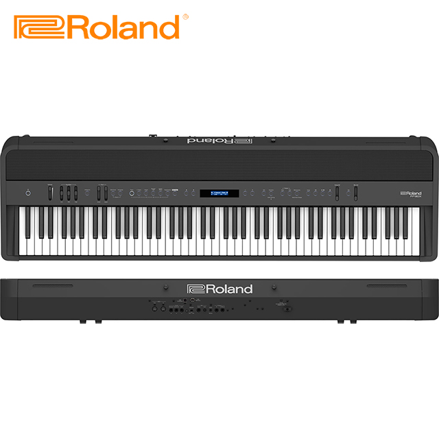 Roland 樂蘭 FP-90X BK 旗艦型便攜式數位電鋼琴 黑色單主機款