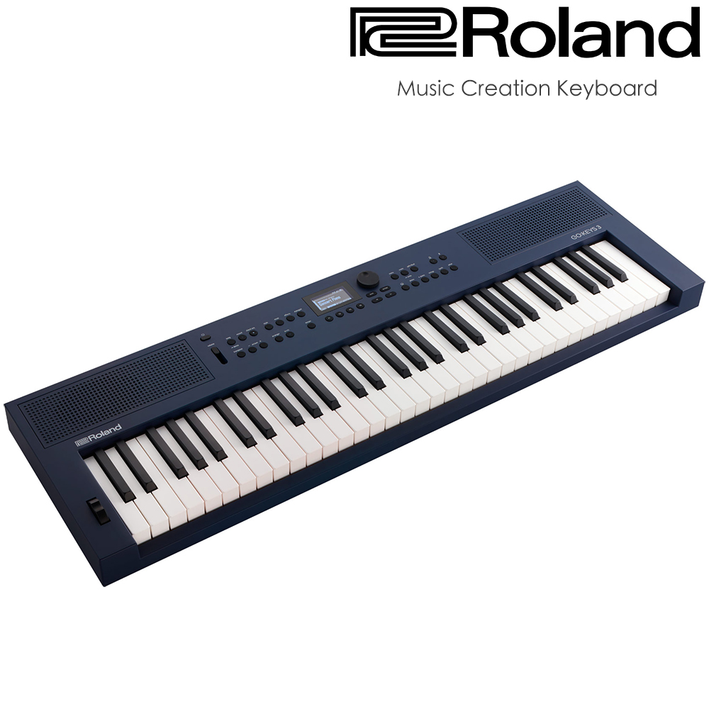 Roland 樂蘭全新型態進階款61鍵音樂創作伴奏電子琴GO:KEYS 3 / 櫻桃紅