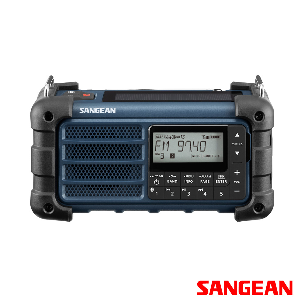 SANGEAN 山進 調頻/調幅/藍牙 防災收音機 MMR99