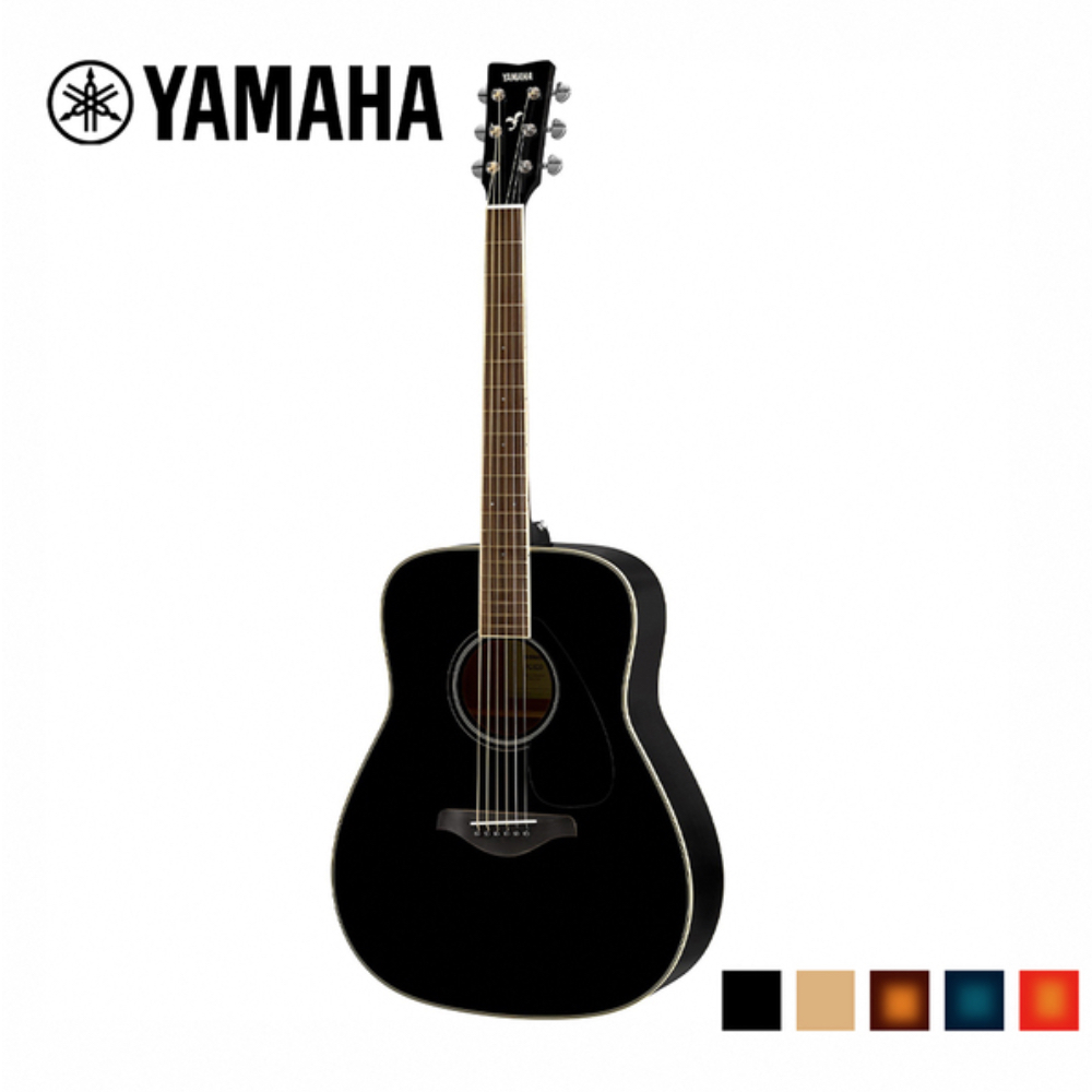YAMAHA 山葉 FG820 面單民謠木吉他 多色款 原廠公司貨 商品保固有保障