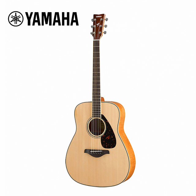 YAMAHA 山葉 FG840 面單民謠木吉他 原木色
