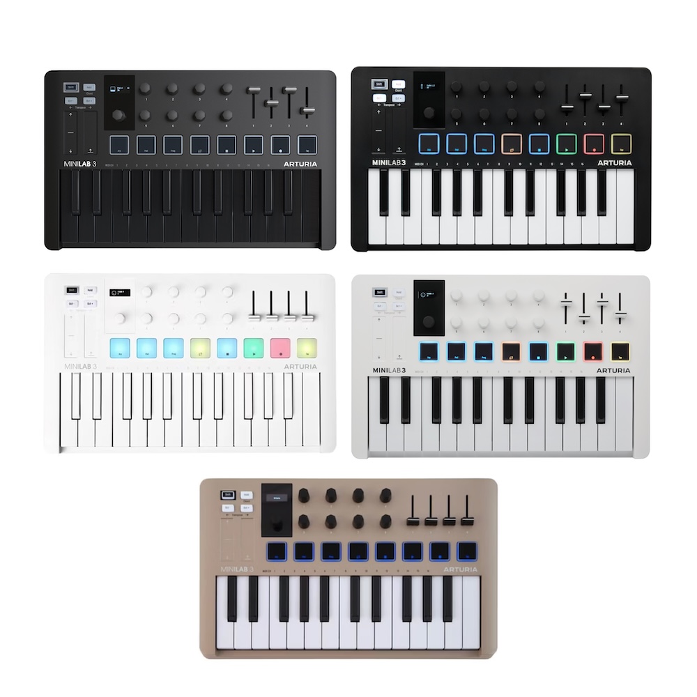 Arturia MiniLab MKIII MIDI 控制器