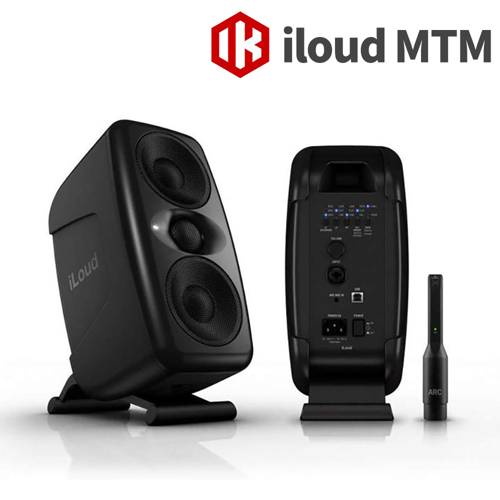 『IK Multimedia』iLoud MTM 主動式監聽喇叭 黑色單顆款 / 公司貨保固