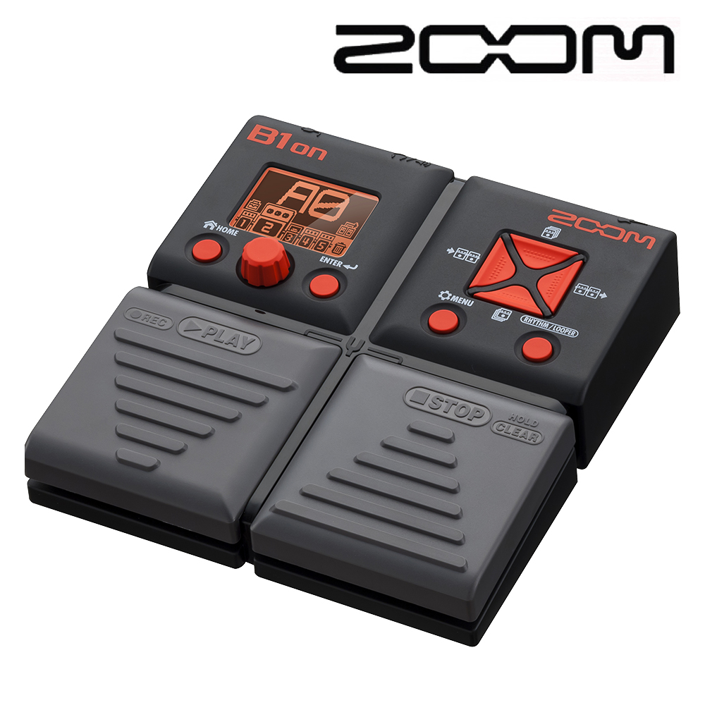 Zoom 電貝斯綜合效果器 B1on / 公司貨