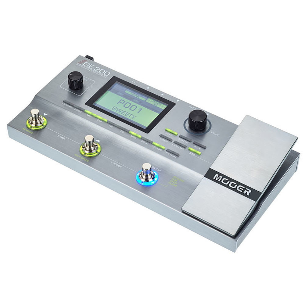 『Mooer』旗艦機電吉他綜合效果器 GE200 / 贈整流器導線 / 公司貨保固