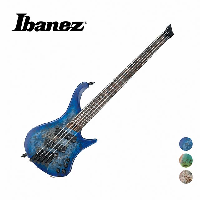 Ibanez EHB1505MS 樹瘤木紋 無頭五弦電貝斯 多色款