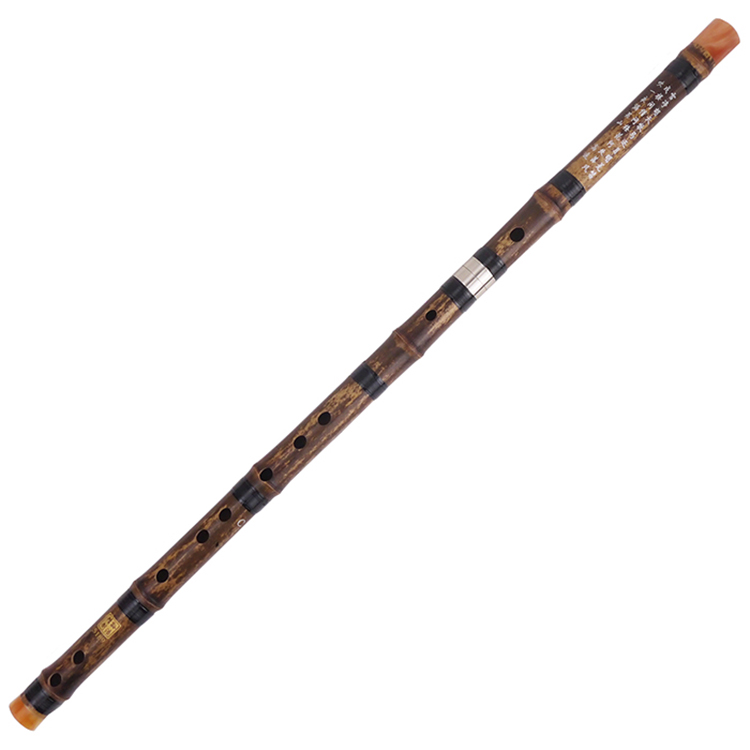 【限定セール！】 C调紫竹笛（长约53 cm）笛膜+中国笛子考级音阶与练习曲上海音乐 趣味・スポーツ・実用