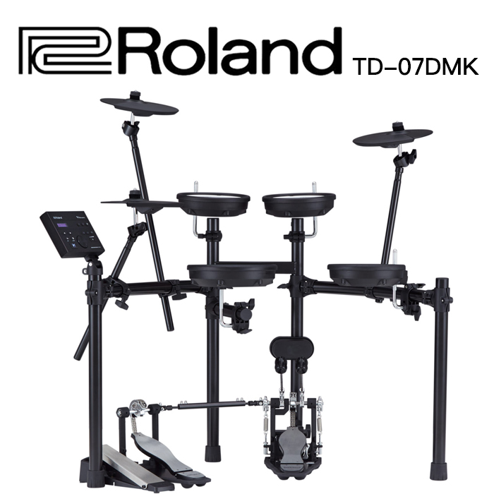 Roland TD-07DMK V-Drums入門輕巧款/雙層網狀鼓面/電子套鼓- PChome