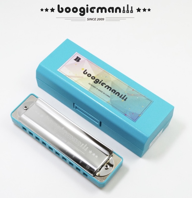 BoogieMan Paddy調音版 十孔口琴 藍調口琴 布魯斯口琴 民謠口琴 PChome 24h購物