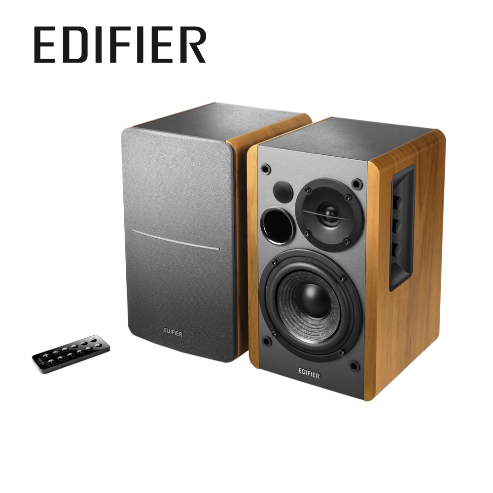 Edifier R1280DB 2.0聲道藍牙喇叭(木紋)