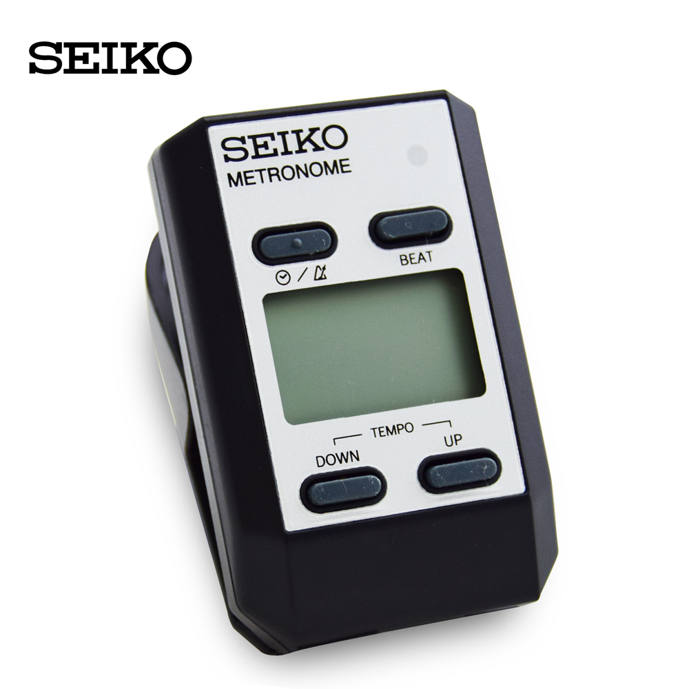 SEIKO 精工 DM51 隨身型 電子節拍器(銀)