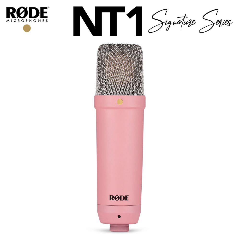 RODE  NT1 Signature Series 電容式麥克風 公司貨 粉