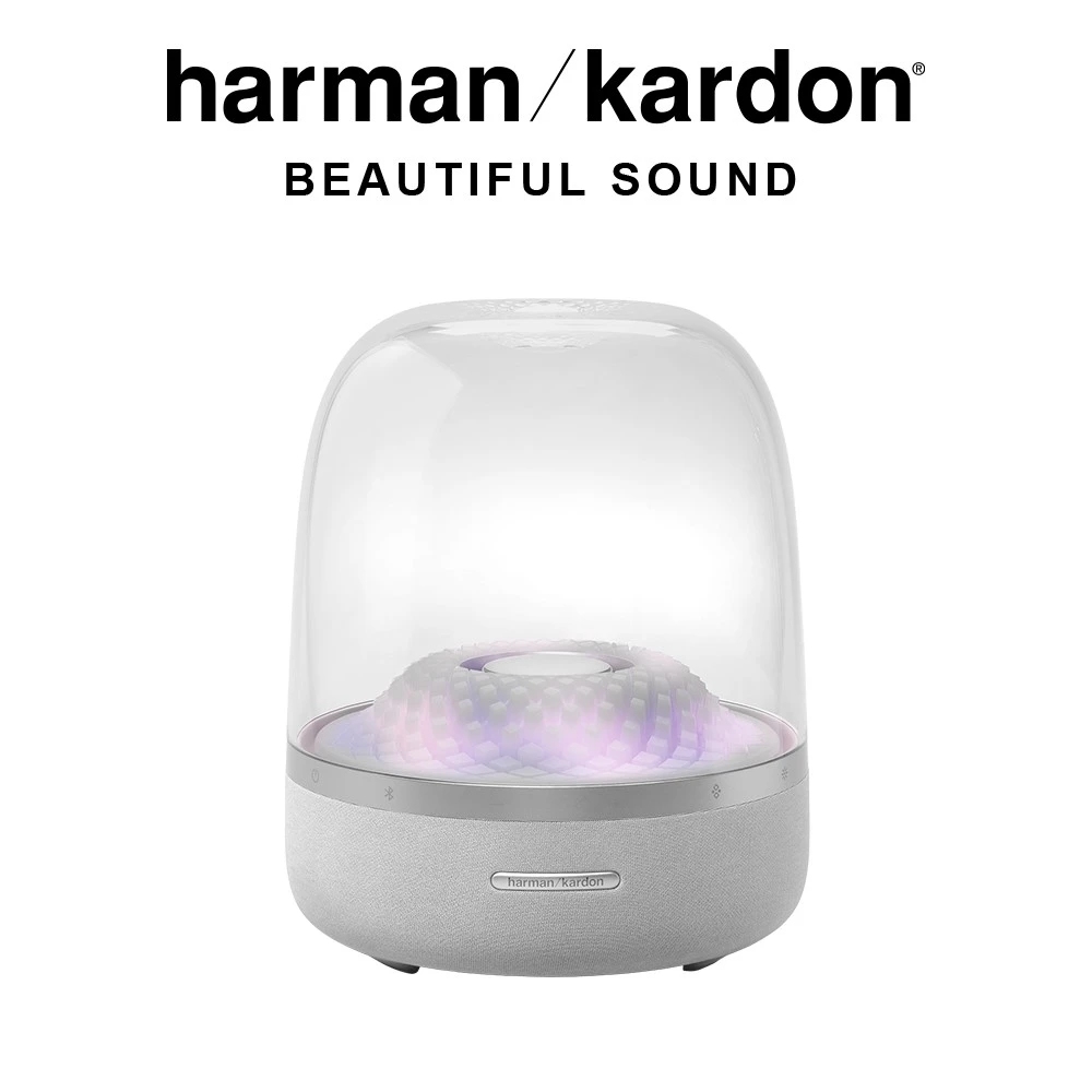 Harman Kardon 哈曼卡頓AURA-STUDIO 4 無線藍牙喇叭白- PChome 24h購物