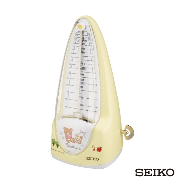 SEIKO 精工 SPM370RKY 拉拉熊機械節拍器 黃 (海國)